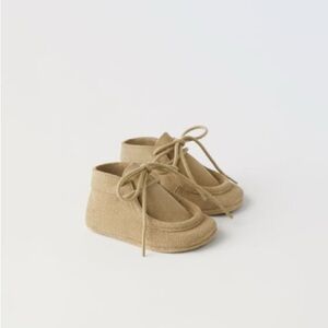 Zara Baby Leather Moccasins Shoes